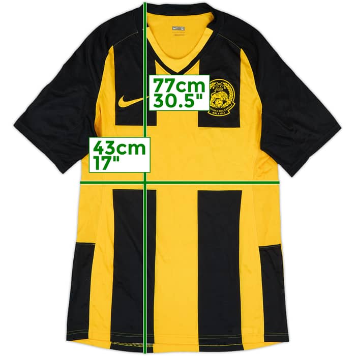 2008-10 Malaysia Player Issue Home Shirt - 9/10 - (L)