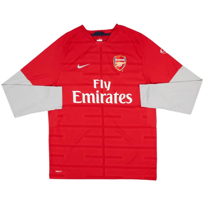 2009-10 Arsenal Nike Training L/S Shirt - 8/10 - (L)