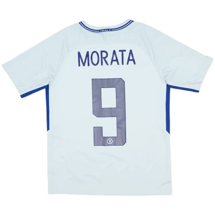2017-18 Chelsea Away Shirt Morata #9 - 5/10 - (XL.Boys)