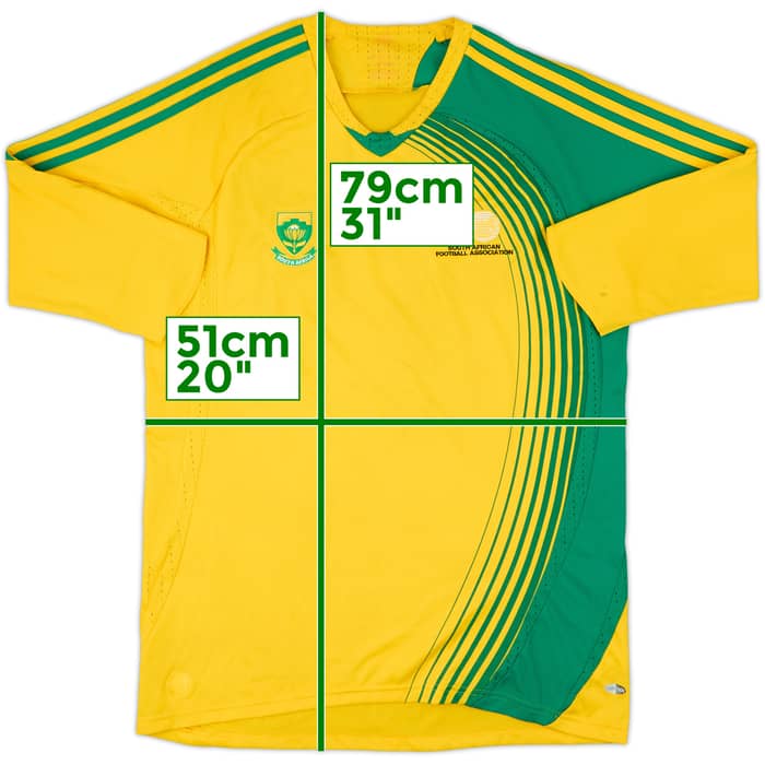 2007-09 South Africa Home Shirt - 8/10 - (M)