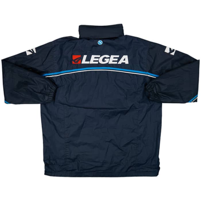 2003-04 Napoli Legea Hooded Rain Jacket - 6/10 - (L)