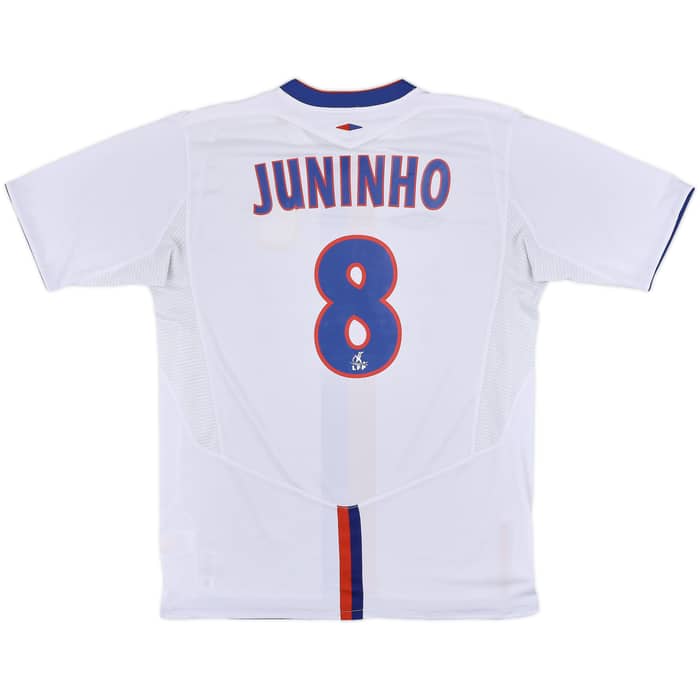 2004-05 Lyon Home Shirt Juninho #8 - 8/10 - (L)