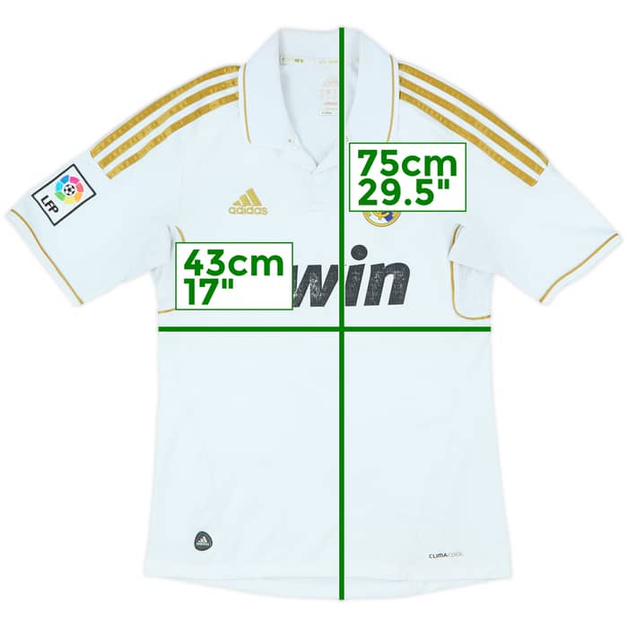 2011-12 Real Madrid Home Shirt - 5/10 - (S)