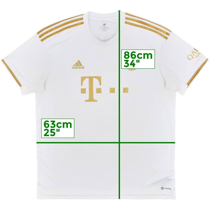 2022-23 Bayern Munich Away Shirt - 7/10 - (XL)