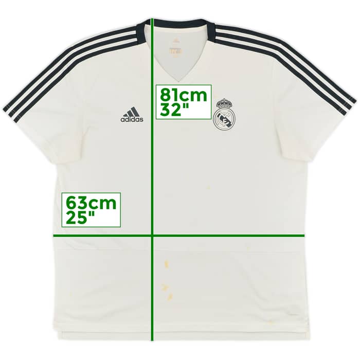 2018-19 Real Madrid adidas Training Shirt - 5/10 - (XL)