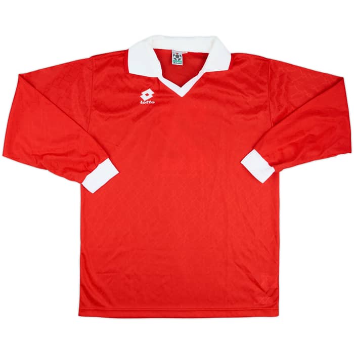 1990s Lotto Template L/S Shirt #2 - 9/10 - (XL)