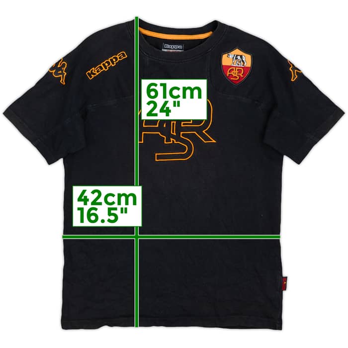 2009-10 Roma Kappa Training Shirt - 6/10 - (XL.Boys)