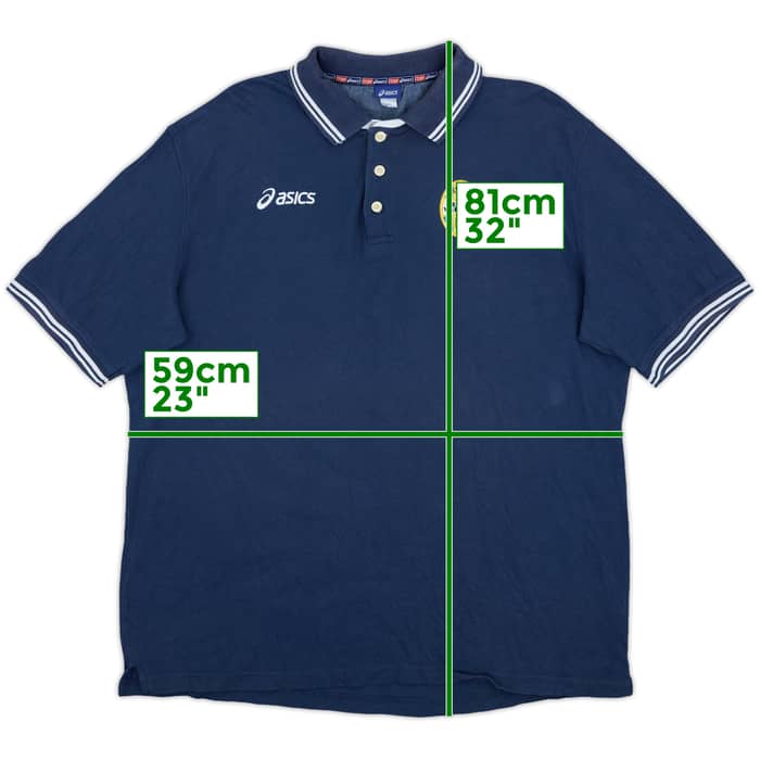 2006-07 Hellas Verona Asics Polo Shirt - 9/10 - (3XL)