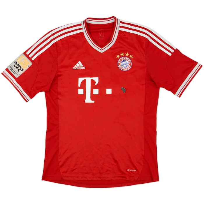 2013-14 Bayern Munich Home Shirt Alaba #27 - 4/10 - (M)