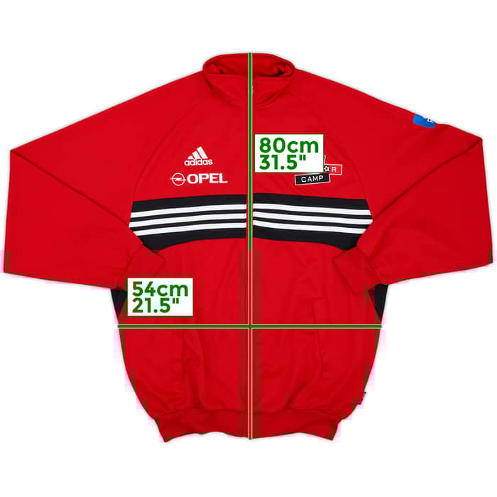 2005-06 AC Milan adidas Junior Camp Track Jacket - 5/10 - (M/L)