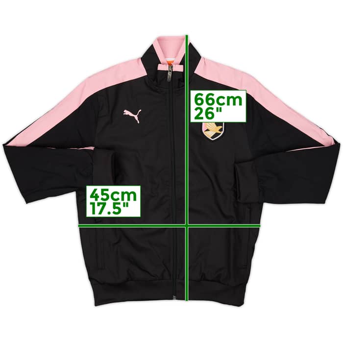 2012-13 Palermo Puma Track Jacket - 9/10 - (L.Boys)