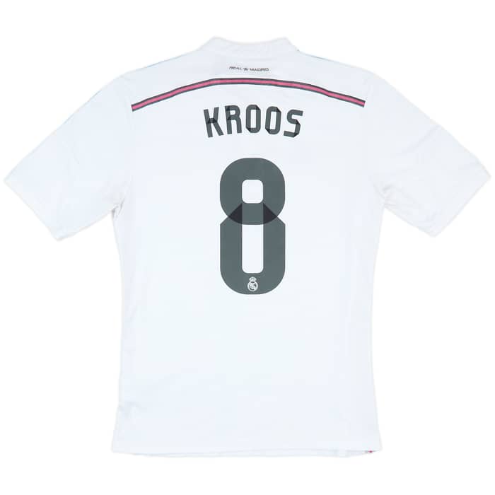 2014-15 Real Madrid Home Shirt Kroos #8 - 8/10 - (M)