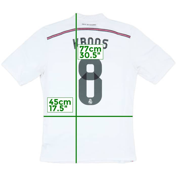 2014-15 Real Madrid Home Shirt Kroos #8 - 8/10 - (M)