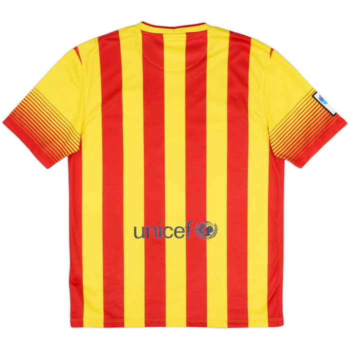 2013-15 Barcelona Away Shirt - 4/10 - (M)