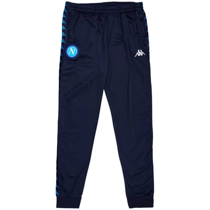2018-19 Napoli Track Pants/Bottoms - 9/10 - (L)