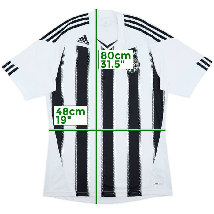 2009-10 FK Partizan Home Shirt - 9/10 - (M)