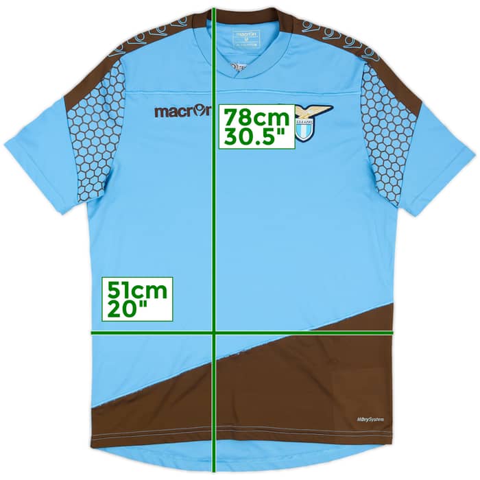 2015-16 Lazio Macron Training Shirt - 7/10 - (M)