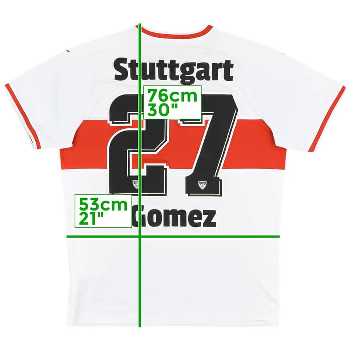 2018-19 Stuttgart Home Shirt Gomez #23 - 7/10 - (L)
