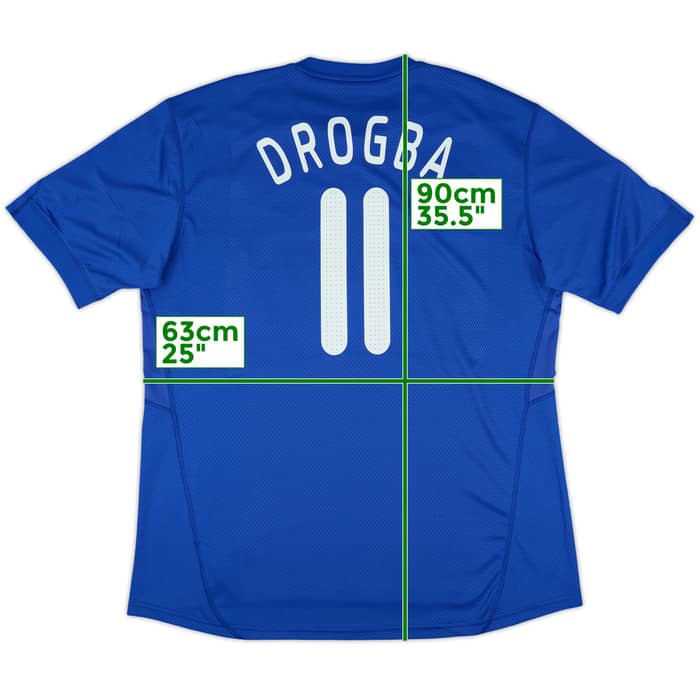 2009-10 Chelsea Home Shirt Drogba #11 - 8/10 - (XXL)