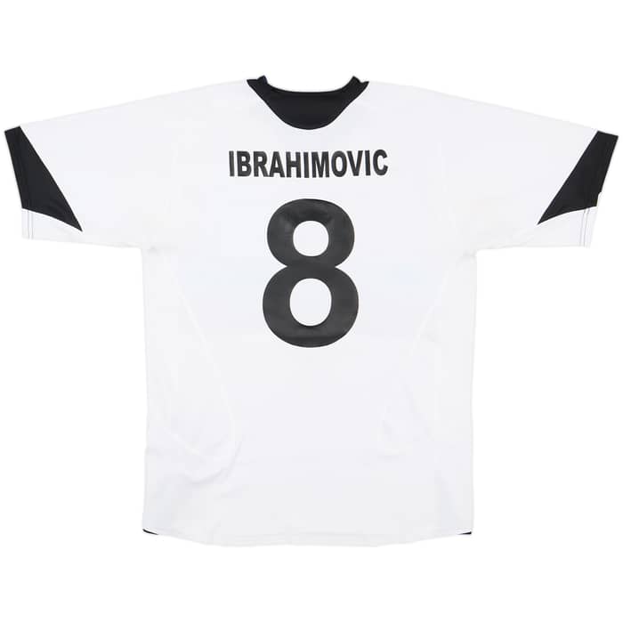 2005-06 Inter Milan Away Shirt Ibrahimovic #8 - 9/10 - (M)
