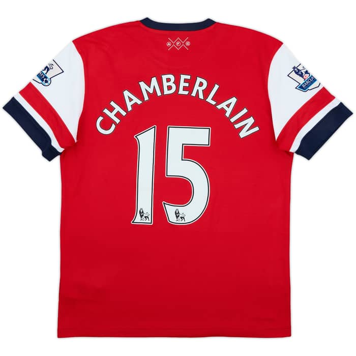 2012-14 Arsenal Home Shirt Chamberlain #15 - 6/10 - (M)