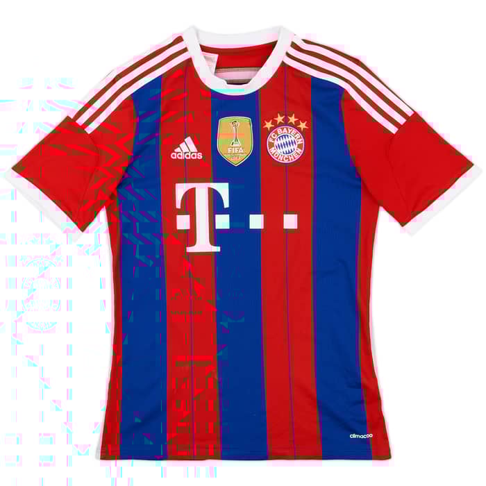 2014-15 Bayern Munich Home Shirt Muller #25 - 7/10 - (XL.Boys)
