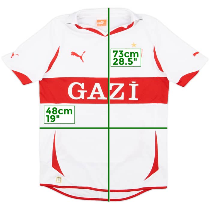 2010-11 Stuttgart Home Shirt - 7/10 - (XL.Boys)
