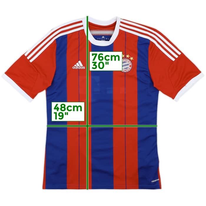 2014-15 Bayern Munich Home Shirt - 4/10 - (L)