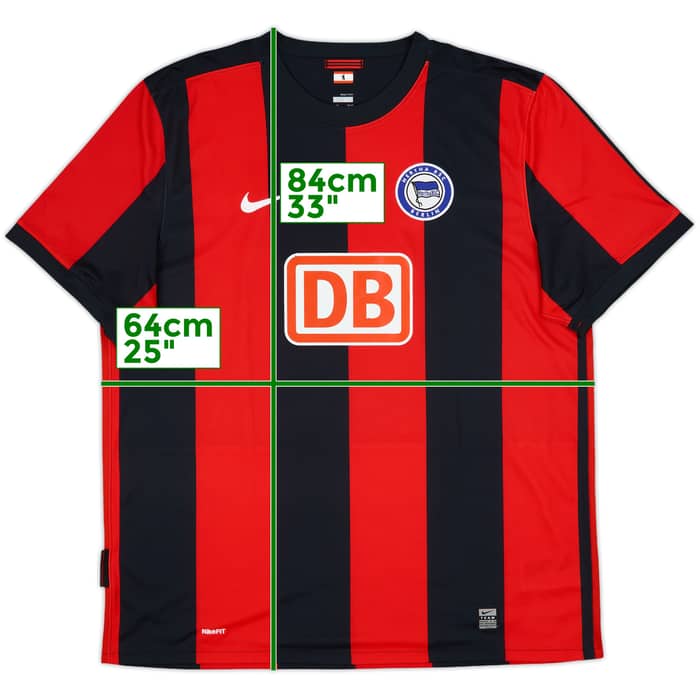 2009-10 Hertha Berlin Away Shirt - 7/10 - (XXL)