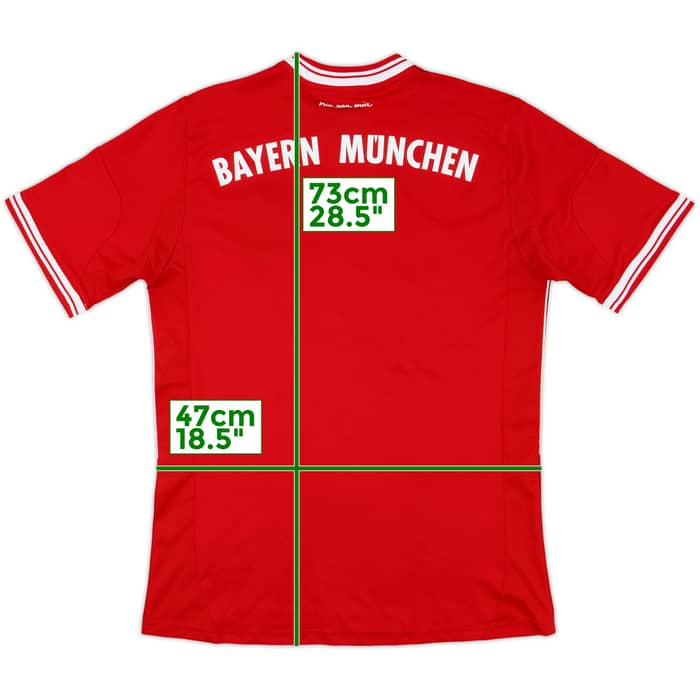 2013-14 Bayern Munich Home Shirt - 9/10 - (XL.Boys)