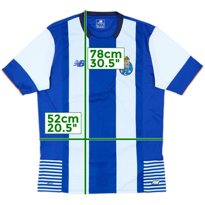 2015-16 Porto Home Shirt - 4/10 - (L)