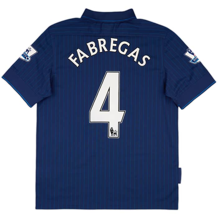 2009-10 Arsenal Away Shirt Fabregas #4 - 4/10 - (L)
