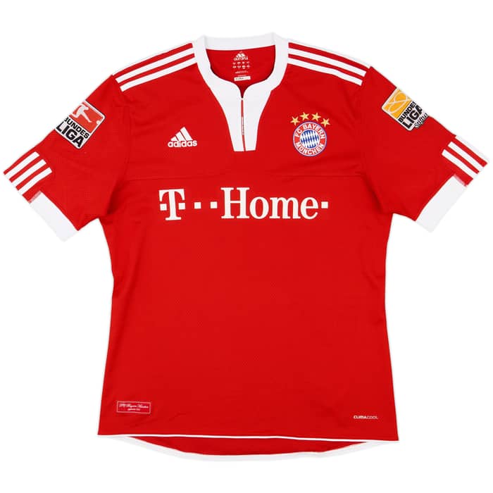 2009-10 Bayern Munich Home Shirt Lahm #21 - 9/10 - (L)