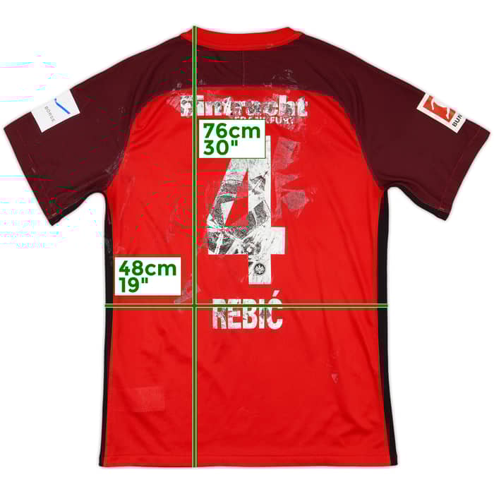 2018-19 Eintracht Frankfurt Third Shirt Rebic #4 - 4/10 - (L)