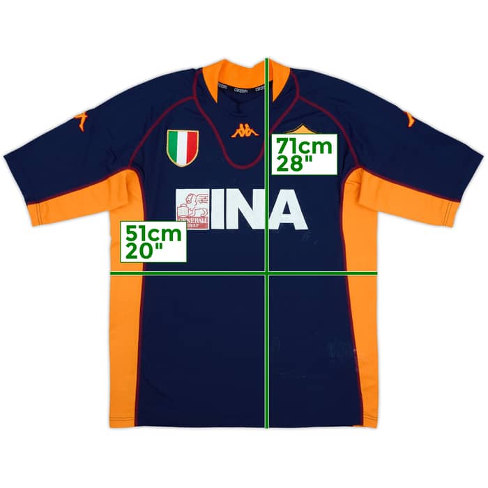 2001-02 Roma Third Shirt - 5/10 - (XL)