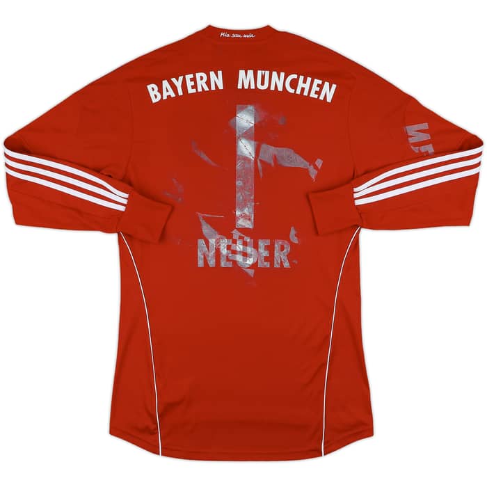 2013-14 Bayern Munich GK Shirt Neuer #1 - 3/10 - (S)