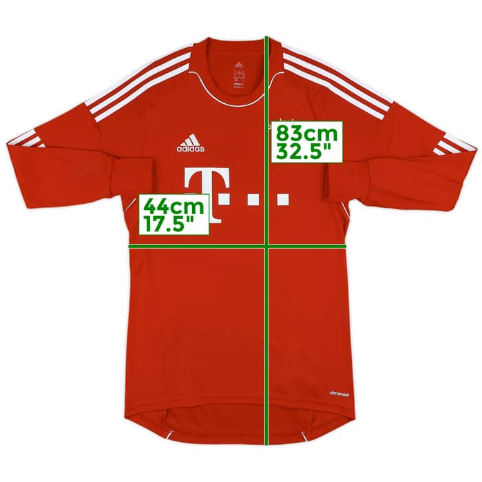 2013-14 Bayern Munich GK Shirt Neuer #1 - 3/10 - (S)