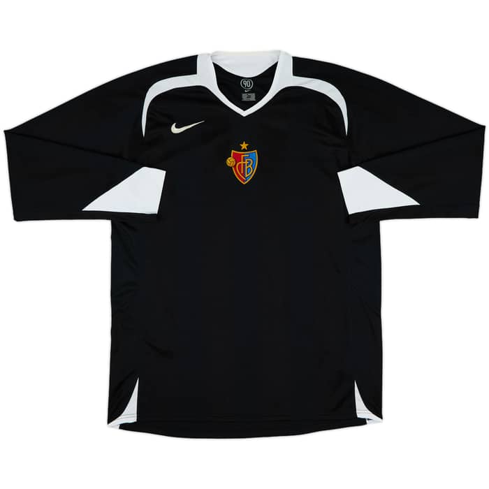 2004-05 FC Basel Away L/S Shirt - 8/10 - (XL)