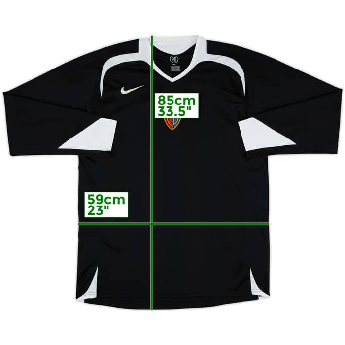 2004-05 FC Basel Away L/S Shirt - 8/10 - (XL)