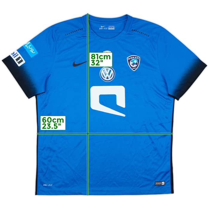 2016-17 Al Hilal Authentic Home Shirt - 9/10 - (XXL)