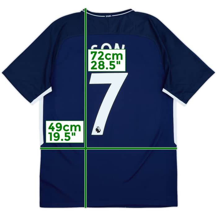 2017-18 Tottenham Away Shirt Son #7 - 7/10 - (M)