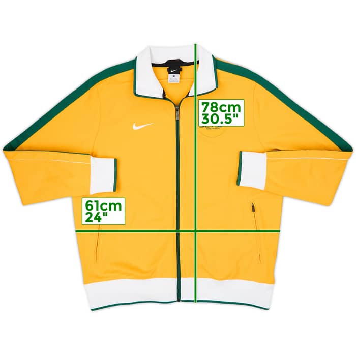 2010-11 Australia Nike N98 Track Jacket - 9/10 - (XL)
