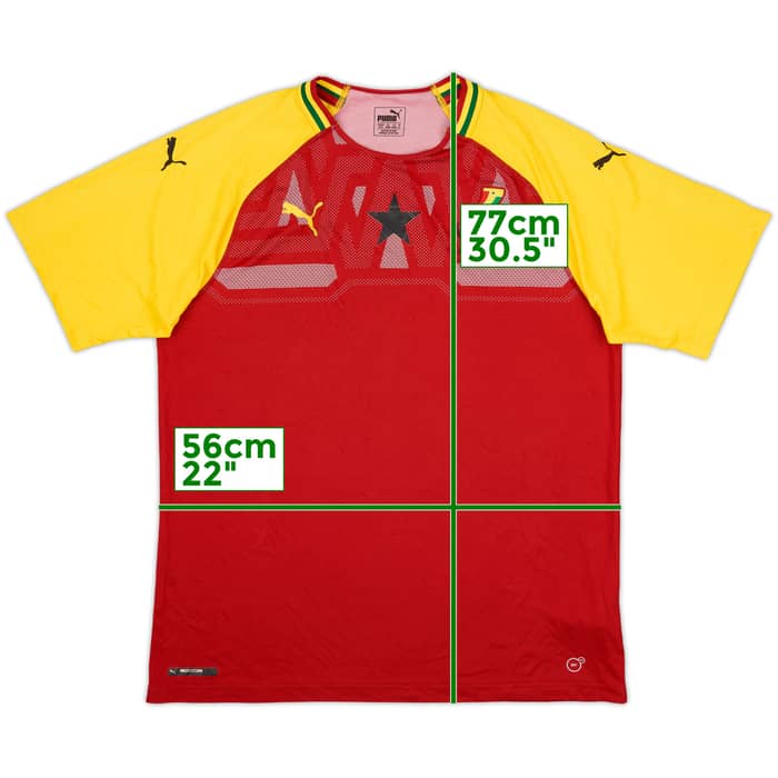 2018-19 Ghana Home Shirt - 7/10 - (XL)