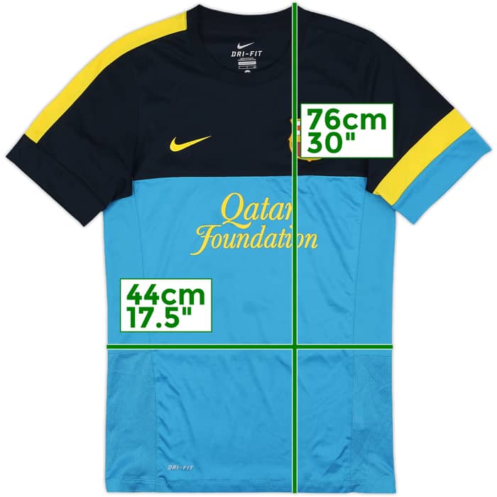 2012-13 Barcelona Nike Training Shirt - 6/10 - (S)