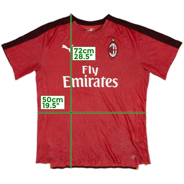 2018-19 AC Milan Puma Training Shirt - 5/10 - (XL)