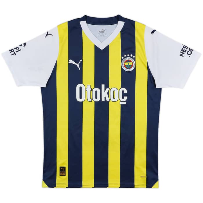 2023-24 Fenerbahce Home Shirt Dzeko #9 - 6/10 - (M)
