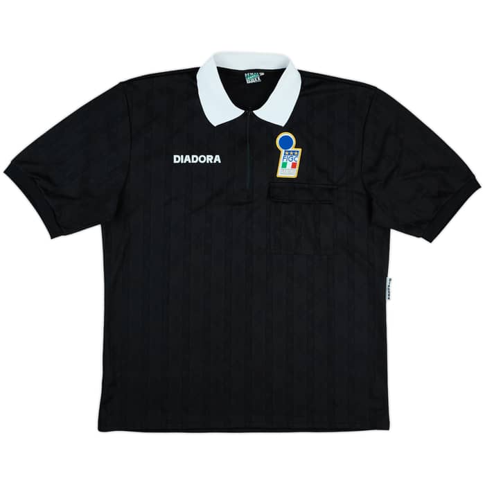 2000s Italy Diadora Referee Shirt - 9/10 - (XXL)