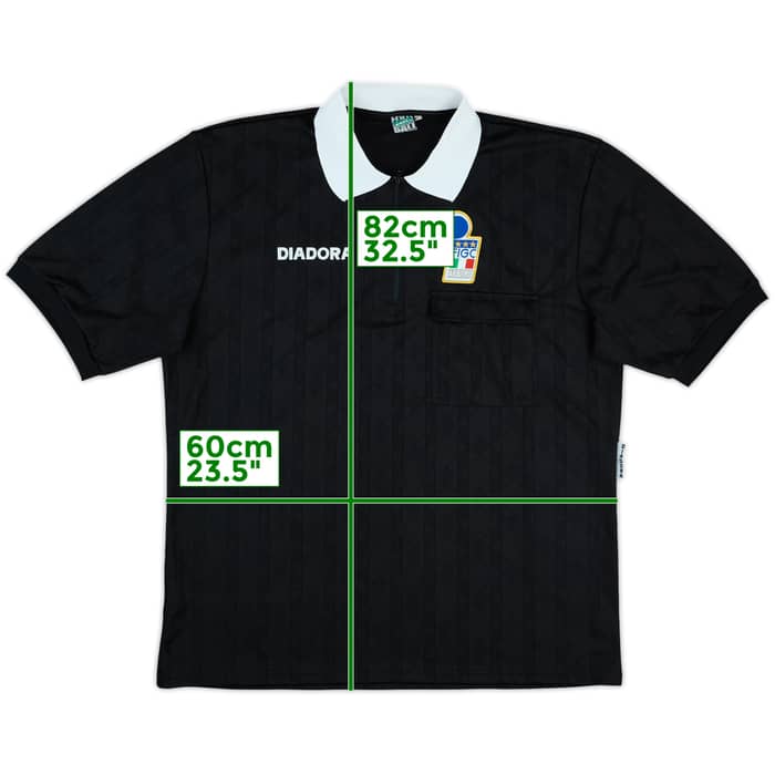 2000s Italy Diadora Referee Shirt - 9/10 - (XXL)