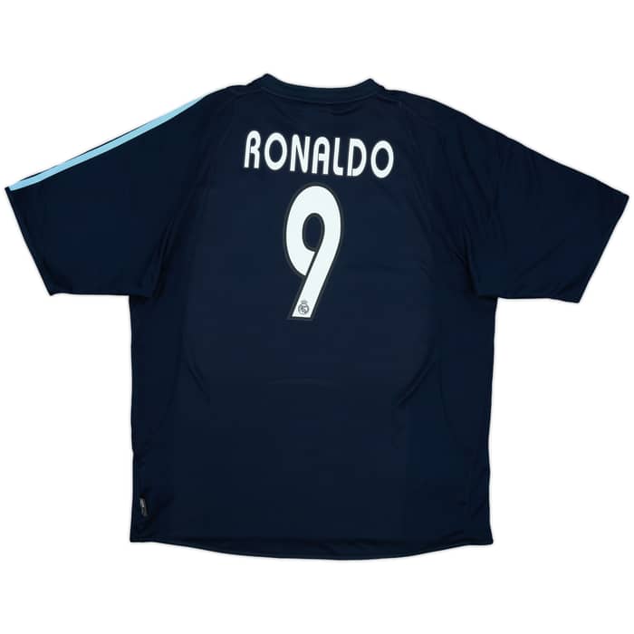 2003-04 Real Madrid Away Shirt Ronaldo #9 - 5/10 - (XL)