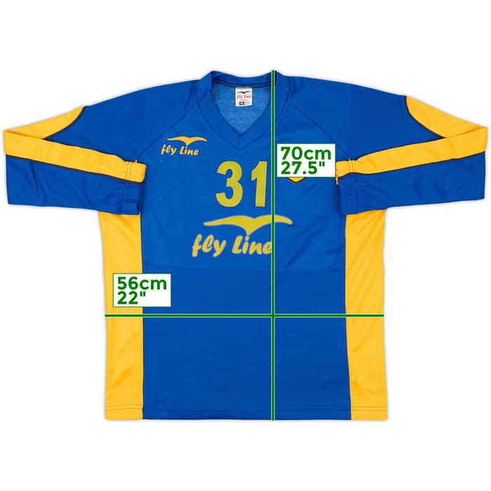 2006-07 Juve Stabia Fly Line Player Issue Drill Top #31 - 7/10 - (M)